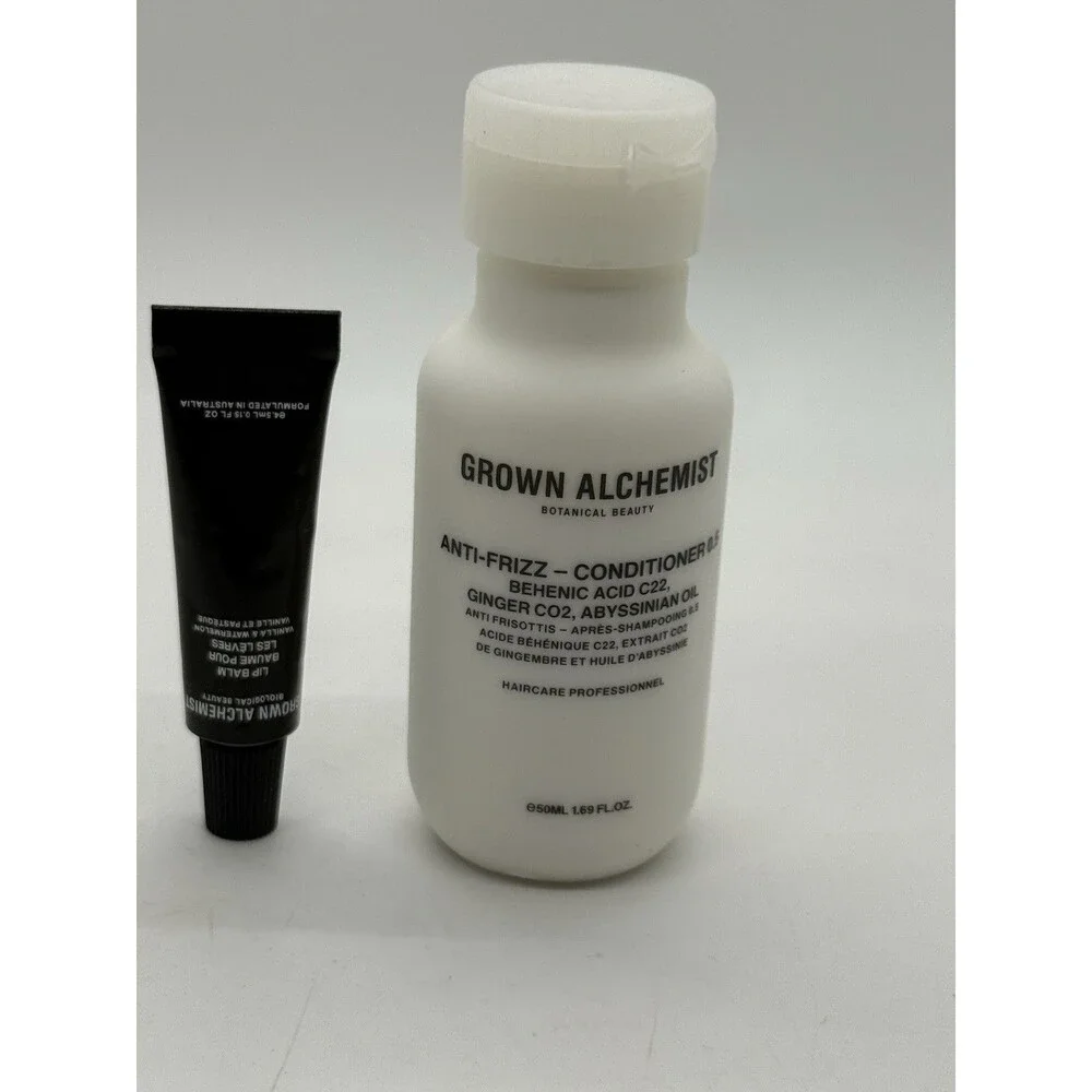 Grown‎ Alchemist Anti-Frizz Conditioner Behenic Acid 1.69Oz & Lip Balm 0.15Oz